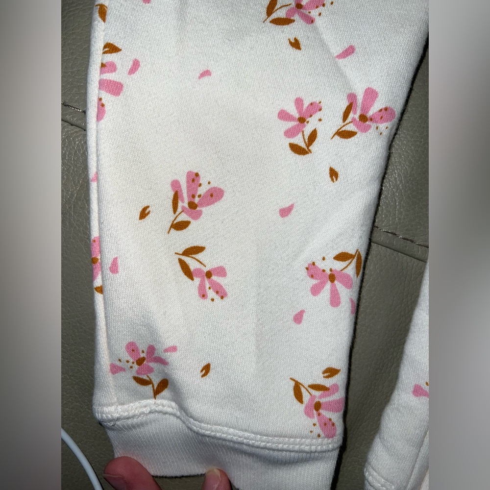 Baby GAP Floral Hooded Onesie 18-24 months - Picture 5 of 9